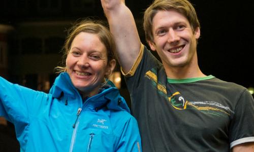 Steurer und Pinggera gewinnt 1. "Free Solo Masters" in Lienz / Bild: Expa Pictures Thumbnail