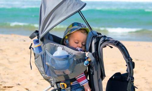 Unterwegs mit den Kleinsten: Der Kindertragerucksack / Bild: Deuter Thumbnail