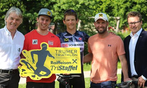 Triathlon-Grande-Dame und Snowboard-Weltmeister bei Trumer Triathlon 2017 am Start / Bild: Veranstaltung Thumbnail