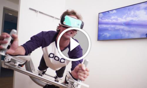 Spielerisch fit: Stabilitätstraining mit Virtual Reality-Brille / Bild: Puls Playground Thumbnail