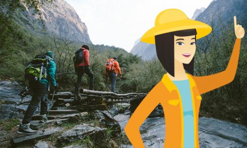 Der sitzt: Worauf du beim Kauf eines Wanderrucksacks achten solltest / Bild: iStock / Popartic / RaStudio Thumbnail