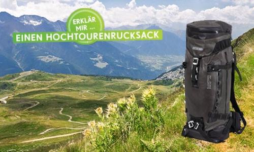 Was ist ein Hochtourenrucksack / Bild: istock / JaySi, Ortlieb Thumbnail