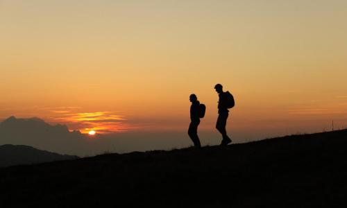 Foto: Unterwegs am Panoramaweg Südalpen/Carnica-Region Rosental/ Wolfgang Ehn Thumbnail