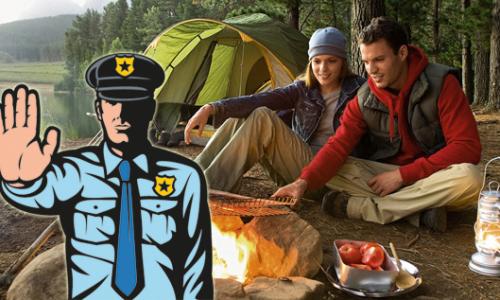 Campen in der Natur: (Wo) darf man das? / Bild: Intersport eybl / iStock / Tribalium / Montage Thumbnail
