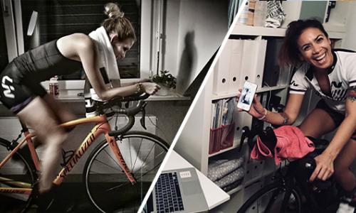 Triout Girls Rennrad Training mit Zwift / Bild: trioutgirls Thumbnail