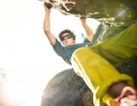 Bouldern in den Bergen