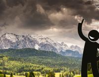 Richtiges Verhalten bei Gewittern in den Bergen