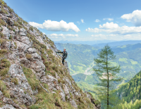 Das erste Mal Klettersteig: Als blutiger Anfänger auf dem Eisenweg