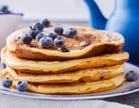 Blaubeer-Pfannkuchen