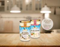 Mandelmus liebt Kokosnuss: Das neue Bio-Kokos-Mandelmus von Dr. Goerg