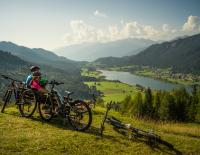 Mountainbiken am Weissensee: Auf zwei Rädern geht's hoch hinaus!