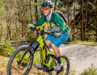 Christoph Heigl testet Flyer Bike