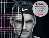 Wilson Gewinnspiel Tennisschläger Clash 100