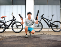 Das doppelte Lottchen: Bei Nox werden Bikes in Sekundenschnelle zum E-Bike