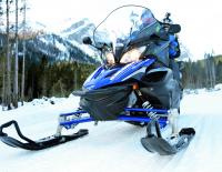 Im Rausch der positiven Energie: Alpenrodler Rolf Majcen war mit dem Skidoo unterwegs