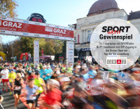 Gewinnspiel: Wir verlosen 3 x 1 Startplatz mit SPORTaktiv BUFF Headband für den Graz Marathon 2021 inkl. VIP-Vorteil