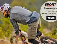 Gewinnspiel für Bikefans: Wir verlosen eine Hüfttasche Rail Hip Pack 4L von Thule