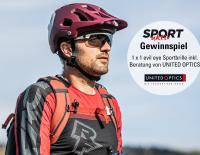 Gewinne eine coole evil eye Sportbrille inkl. Beratung von UNITED OPTICS