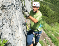 Erstkontakt Eisenweg: Wie sich das erste Mal auf einem Klettersteig anfühlt