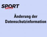Änderung der Datenschutzinformation – am 21.09.2021