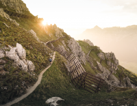 © Event / Stubai Ultratrail / Andi Frank / Hart, schön und herzlich sind Trailevents. Das Bild stammt vom „Stubai Ultratrail“. Alpine Abenteuer: Beim Trailrunning ticken die Uhren anders