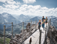 © Tourismusregion / TVB St. Anton am Arlberg / St. Anton am Arlberg hat allen Outdoorfans viel zu bieten: ambitionierten Bergfexen genauso wie Familien. St. Anton am Arlberg: Auszeit in den Bergen