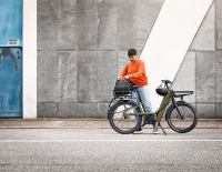 Fahrrad mit Kofferraum