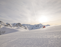Rauf zum Schnee: Was in den hochgelegenen Skigebieten im Herbst schon läuft