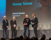 © Fotograf / RIPIX Richard Großschädl / v. l.: Robert Schauer, Altbürgermeister Alfred Stingl, Stadtrat Günter Riegler, Oliver Zeisberger Die Gewinner von Mountainfilm Graz 2022 wurden ausgezeichnet!