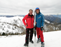 Des Kaisers junge Gene: SPORTaktiv war Anfang Jänner live dabei beim exklusiven Skitag mit Franz Klammer