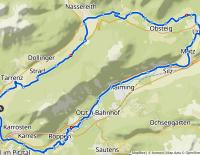 © © Komoot komoot Touren-Tipp: Graveltour rund um den Tschirgant