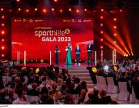 Pinkelnig und Gall freuen sich über ihre ersten NIKIs: Ehrung der Sportler des Jahres bei der LOTTERIEN Sporthilfe-Gala