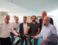 Pressekonferenz zum 1. Indoor Triathlon in Österreich im März 2024 in der KärntenTherme in Warmbad-Villach***