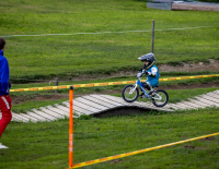 170 Kinder am Start des Mountainbike Rennens in St. Corona am Wechsel