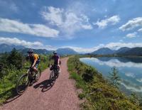 Lässig mit dem E-Gravel rund um Saalbach Hinterglemm Leogang Fieberbrunn