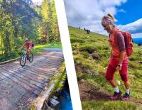 SPORTaktiv Ambassador Verena unterwegs: Bike &amp; Hike-Abenteuer Gleinalm