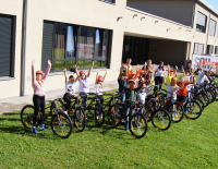 SPORTaktiv Leseraktion: KTM stattete Schulklasse für Fahrradprüfung aus!