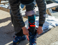 Erster auf der Piste, letzter auf der Hütte: Energie und Komfort für lange Skitage mit den STOX Skiing Socks