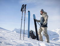 Carbon C.2 Ultralight: kein Gramm zuviel, der leichteste Tourenstock mit nur 188g