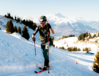 Wunsch nach ­Anerkennung: Johanna Hiemer und Paul Verbnjak über olympisches Skibergsteigen