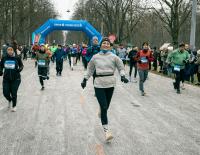 © © VCM / MaxLouis Köbele / Start zum VCM Winterlauf. Warmlaufen für den Vienna City Marathon
