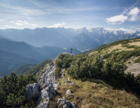 © Tourismusregion / Oberoesterreich Tourismus GmbH / Robert Maybach / Wanderpanorama auf der Höss in Hinterstoder im 360° Alpenland 360° Alpenland – wo der Gipfel nicht der Höhepunkt ist