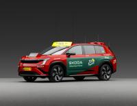 © Tour-de-France-Rennleiter Christian Prudhomme wird das neue Škoda Topmodell, den elektrischen Peaq, als sein ‚Red Car‘ nutzen. Škoda Auto feiert sein 23-jähriges Jubiläum als Hauptpartner der Tour de France;