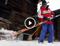 Hommage an die 80er: Völkl lässt legendären 4-Meter-Ski wieder aufleben / Bild: Legs of Steel / YouTube