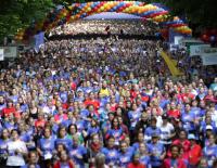 Leichtathletik , Frauenlauf 2013