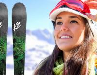 Erklär mir, was einen Damenski vom klassischen Alpinski unterscheidet ... / Bild: iStock / karelnoppe // K2