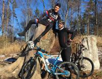 Am Weg zum Dolomitenmann: Bikeeinheit mit Giant-Profi Georg Preidler / Bild: Georg Michl