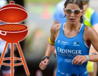 Gewinne einen Grill-Abend mit Ironman Austria-Siegerin Eva Wutti / Bild: Erdinger Alkoholfrei / iStock / maglyvi / Montage