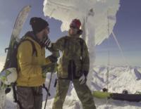 Freeridetour in den Stubaier Alpen: Flo Orley und Chris Fuschlberger eröffnen die Saison / Bild: linehunters.com