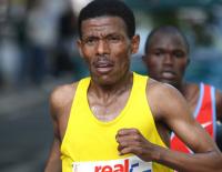 Haile Gebrselassie laeuft Wien